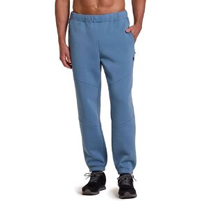 RBX Men's Fleece Joggers Fleece Sweatpants for Men, Cotton Blend Cuffed Fleece Gym Pants with Zipper Pockets