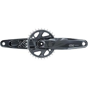 SRAM GX Eagle Fat Bike Crankset - 170mm, 12-Speed, 30t, Direct Mount, DUB Spindle Interface, For 170mm Rear Spacing, Lunar