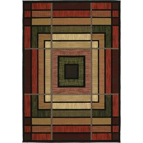 سجادة United Weavers Contours Ambience Accent، من الطين، مقاس 1'10 بوصة × 2'8 بوصة، سجادة داخلية معاصرة مع دعامة من الجوت in Kuwait