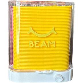 Floss Dispenser for Kids with 88 Pieces of Pink and Yellow Floss Picks