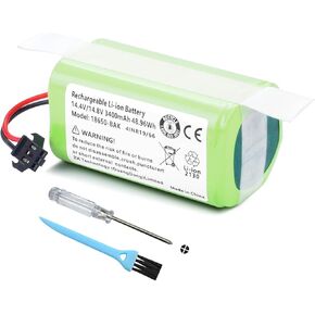 3400mAh Replacement Battery for Eufy RoboVac 11, 11S, 11S Max, 11S Plus, 12, 15C, 15S, 15T, 25C, 30, 30C, 35C, Ecovacs Deebot N79 N79S N95 DN622, Goovi F007C D380 D382, Tesvor X500 Pro Vacuum Cleaners