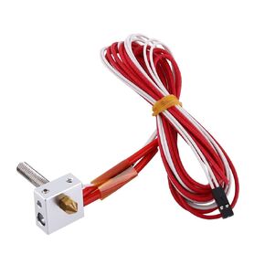 Raguso Assembled extruder hot end kit 0.4mm Nozzle Printer Aluminum Heating Block 10X4X2 Parts sovol sv04 hot end kit for Printer