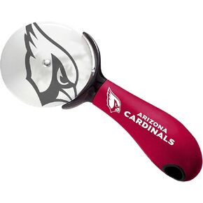 NFL Pizza Cutter - Stainless Steel Pizza Slicer with Rubber Ergonomic Handle - Kitchen Pizza Cutter Wheel - Easy to Clean - Ideal Gift for The Loyal Sports Fan in Kuwait