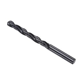6542 High Speed Steel Twist Drill Bits, 9.4mm Diameter 125mm Length, Black Oxide Straight Twist Jobber Drill Bit - (Applications: for Metal Woodwork Plastic Aluminum)