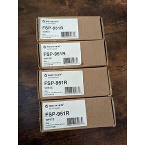 Notifier FSP-951R - Photoelectric Sensor Head with Remote Test - White