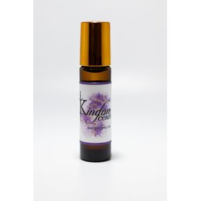 Holy Anointing Prayer Oil Roller Bottle | Exodus 30:22-33 Biblical Recipe (1/3oz) Includes Biblical Instructions