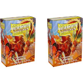Dragon Shield Bundle: 2 Packs of 60 Count Japanese Size Mini Dual Matte Card Sleeves - (Matte Wisdom)
