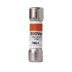1 Pcs FNQ-5 FNQ5 (5 Amp) 5A 500Vac Time Delay Fuse