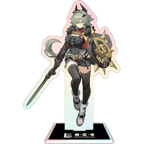 Zenless Zone Zero Characters Acrylic Stand Figure,Colorful and Exquisite Character Design for Game Fans' Collection (Hugo)