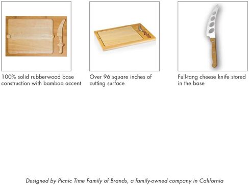PICNIC TIME NCAA Icon Cheese Set (3-Piece) in Saudi Arabia