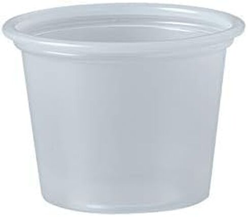 Dart P100N 1 oz Translucent PS Portion Container (Case of 2500) in Kuwait
