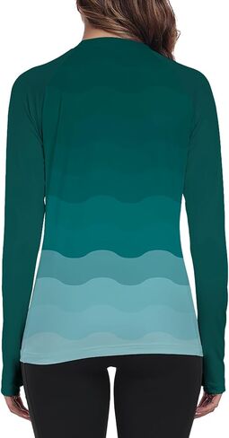 Rash Guard for Women UPF 50+ Long Sleeve Swim Shirts Sun Protection Clothing Moisture Wicking SPF Shirts HH24025 in Saudi Arabia