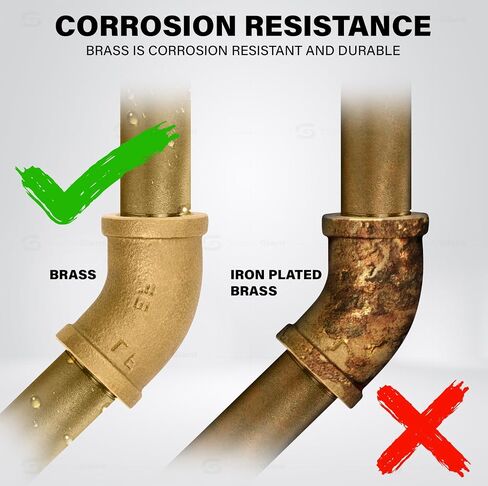 CSGM0012 1/2 بوصة. كوع نحاسي 45 درجة مع خيوط مستدقة وطنية للإناث، لا يوجد تركيب أنابيب الرصاص، متين، مقاومة أعلى للتآكل، اقتصادي وسهل التركيب، 7 in Saudi Arabia