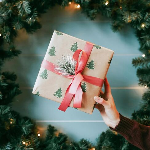Artificial Green Pine Needles Branches, 50 PCS Small Pine Twigs Stems Picks, Fake Greenery Pine Picks for Christmas Garland, Wreath, Home Holiday Decoration (50, Green White) in Saudi Arabia