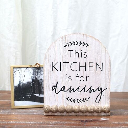 Coffee Corner Wooden Coffee Decor with Wooden Beads, Funny Coffee Wooden Sign for Coffee Bar, Kitchen, Dining Room, Home Decor in Kuwait