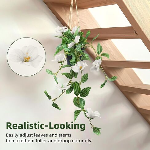 معلقة زهور الكرمة الاصطناعية أوراق اللبلاب وهمية فو بوتينغ النباتات الخضراء وهمية واقعية الزهور ورقة محكم المنزل داخلي في الهواء الطلق جدار حديقة ديكور in Kuwait