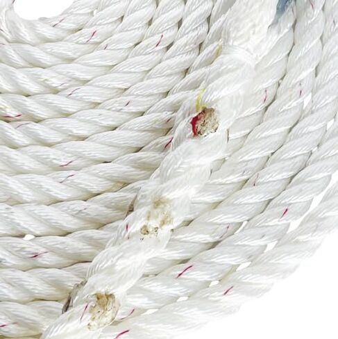 Windlass Anchor Rode 5/8" 3 Strand Nylon Sliced 15' of 5/16" G4 HT Galvanized Chain in Saudi Arabia