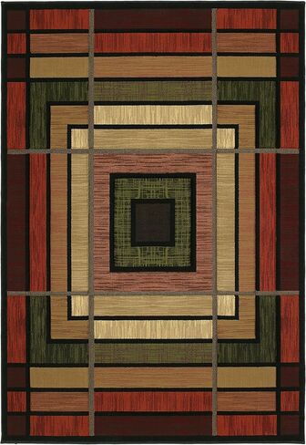 سجادة United Weavers Contours Ambience Accent، من الطين، مقاس 1'10 بوصة × 2'8 بوصة، سجادة داخلية معاصرة مع دعامة من الجوت in Kuwait