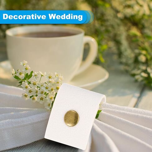 PATIKIL Napkin Rings, 12 Pcs Leather Napkin Rings Rustic Holder for Table Decor Thanksgiving Farmhouse Wedding Fall Banquets Dinner Party Ornaments Classic, Brown in Saudi Arabia
