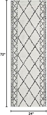 GAOMON Runner Rug 2x6 Geometric Lines Accent Rug Modern Minimalist Entryway Runners Non-Slip Hallway Runners Beige Kitchen Mat Bedroom Bedside Laundry Room Aesthetic Minimalist Rug Beige in Saudi Arabia