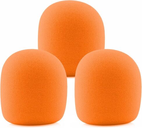 LEFXMOPHY SM58 الزجاج الأمامي لـ Shure SM58 SM48 BETA 58A ميكروفون مرشح البوب ​​استبدال غطاء الميكروفون 3-حزمة حافظة شاشة الرياح الزرقاء in Kuwait