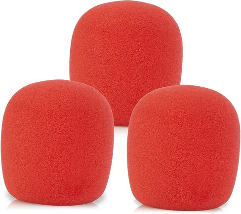 LEFXMOPHY SM58 الزجاج الأمامي لـ Shure SM58 SM48 BETA 58A ميكروفون مرشح البوب ​​استبدال غطاء الميكروفون 3-حزمة حافظة شاشة الرياح الزرقاء in Kuwait