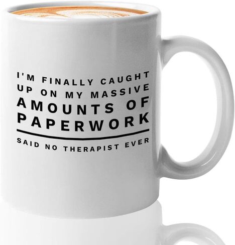 Psychologist Mug 15 oz Therapy Coffee Mugs, Funny Gifts for Psychologists Therapists School Counselor Psychiatrist, Psychology Cup Gift for Therapist Psychiatry Students, Black in Saudi Arabia