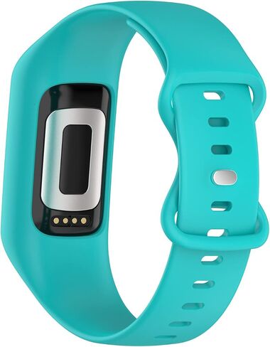 3 Pack Soft Watchband Compatible with Fitbit Charge 6, Charge 5, Charge 4, Charge 3/3SE Silicone Wristband All-round Protective Band Replacement Bracelet Strap in Kuwait