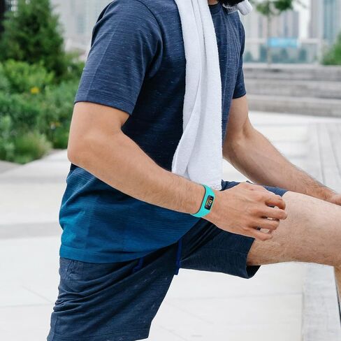 3 Pack Soft Watchband Compatible with Fitbit Charge 6, Charge 5, Charge 4, Charge 3/3SE Silicone Wristband All-round Protective Band Replacement Bracelet Strap in Kuwait