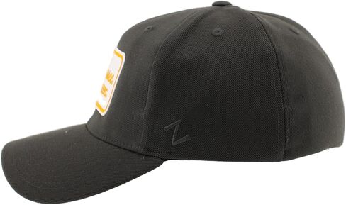 قبعة ZHATS الرجالية القياسية المرخصة رسميًا من الرابطة الوطنية لرياضة الجامعات (NCAA) ZH Patch Brick Charcoal، رمادي، مقاس كبير in Saudi Arabia