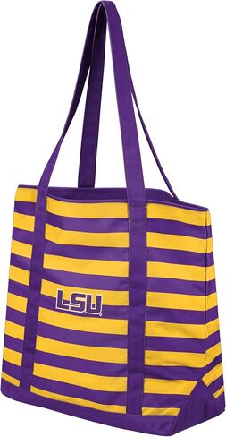 FOCO Ohio State Buckeyes NCAA Team Stripe Canvas Tote Bag in Saudi Arabia