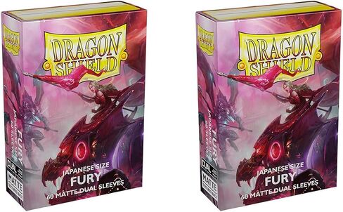 Dragon Shield Bundle: 2 Packs of 60 Count Japanese Size Mini Dual Matte Card Sleeves - (Matte Wisdom) in Saudi Arabia