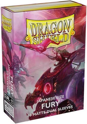 Dragon Shield Bundle: 2 Packs of 60 Count Japanese Size Mini Dual Matte Card Sleeves - (Matte Wisdom) in Saudi Arabia