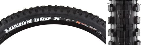 MAXXIS Minion DHR II 29x2.4 Tubeless Folding TPI 60 Black/Black Reflective in Saudi Arabia