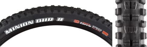 MAXXIS Minion DHR II 29x2.4 Tubeless Folding TPI 60 Black/Black Reflective in Saudi Arabia