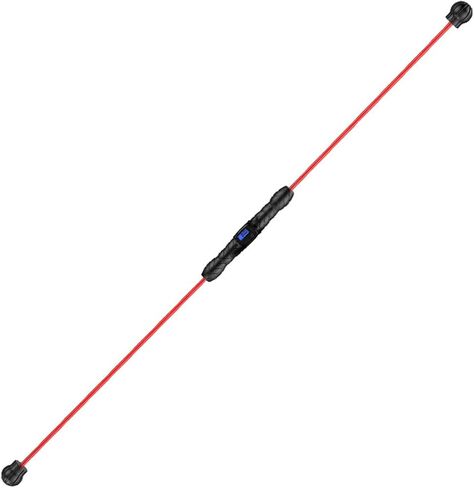 Elastic Fitness Bar, Ergonomic Handle Fitness Exercise Bar with Count Function for Home Gym Outdoor in Saudi Arabia
