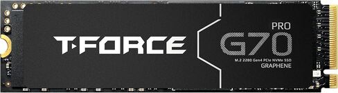 TEAMGROUP T-Force A440 Lite 2TB Graphene Heatsink 3D NAND TLC NVMe Phison PS5027-E27T PCIe 4.0 Gen4x4 M.2 2280 SSD داخلي قراءة/كتابة 7400/6400 ميجابايت/ثانية TM8FFQ002T0C129 in Kuwait
