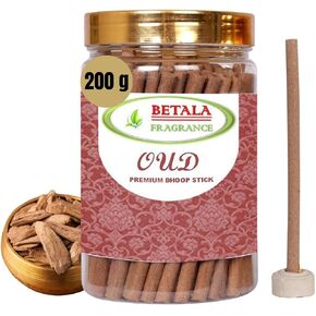 Oud/OUDH Fragrance Dhoop Sticks for Pooja, 200 g Stick with Holder Stand | dhup batti for puja |