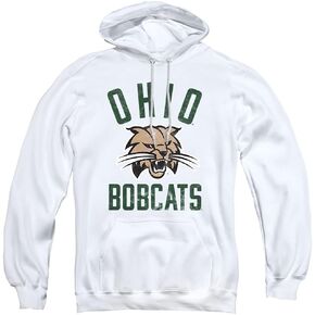 Ohio University Official Bobcats Logo Unisex Adult Pull-Over Hoodie
