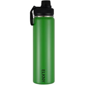 Stainless Steel Insulated Sports Water Bottle, 32 oz Capacity, Leakproof, Double-Walled Vacuum Insulated (Mint Green), TS-SWB601
