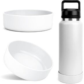 Linkidea 2 Pack Water Bottle Boot Compatible with YETI Rambler Bottle 26oz, Yonder 34oz, Silicone Anti-Slip Water Bottle Bottom Sleeve Cover Protector, Bottle Bumper