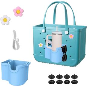 Bogg Bag Accessories, Bogg Bag Cup Holder, Phone Holder and Sunglasses Holder, Waterproof and Sandproof for Small Bogg Bag & XL Bogg Bag in Kuwait