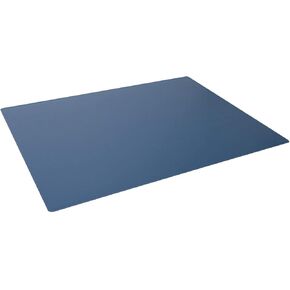وسادة مكتب سوداء متينة ذات حافة محيطية مقاس 66 سم × 48 سم - سطح بساط مكتب غير قابل للانزلاق وخالي من الوهج لمحطة عمل منظمة ومحمية، بساط مكتب لسطح المكتب