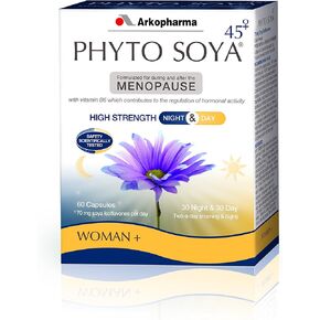 Arkopharma Phyto Soya Night & Day, 30 day caps & 30 night caps