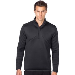 AFC Men's 1/4 Zip Up Pullover Jacket Long Sleeve Shirt 2x 3 x 4 in 3 Colors