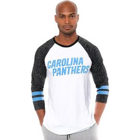 Ultra Game Men's Standard Raglan Baseball 3/4 Long Sleeve Tee Shirt, White, Medium