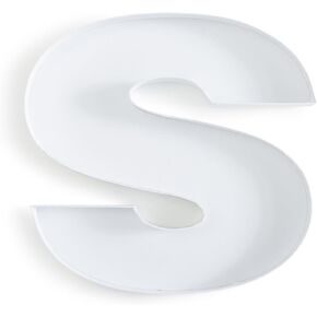 Soul & Lane Fillable Cardboard Letter Box for Charcuterie and Candy, Paper Mache Décor Tray for Birthday Parties, Weddings - Letter V