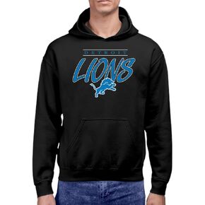 Hybrid Sports NFL - Throwback Brush Script - Officially Licensed Adult Pullover Fleece Hoodie for Men & Women