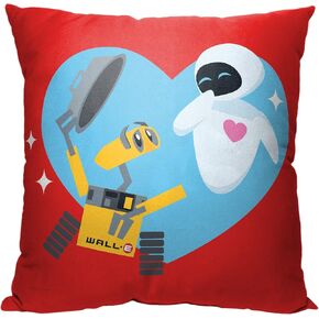 Northwest Disney Pixar's E Pillow, 18" x 18", Walle and Eve
