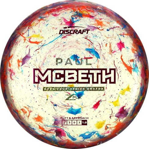 Discraft Paul McBeth 2024 Tour Series Jawbreaker Z FLX Kratos Putt and Approach Disc in Saudi Arabia